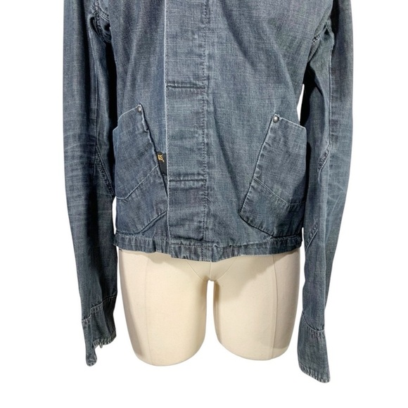 Vintage G-Star Raw Y2k Denim Jacket Size Large - Picture 6 of 11